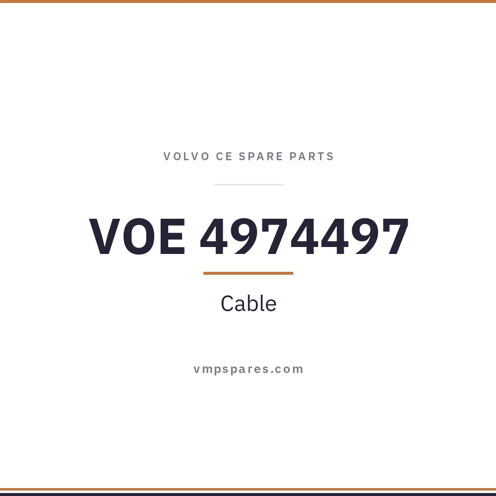 VOE 4974497 – Cable