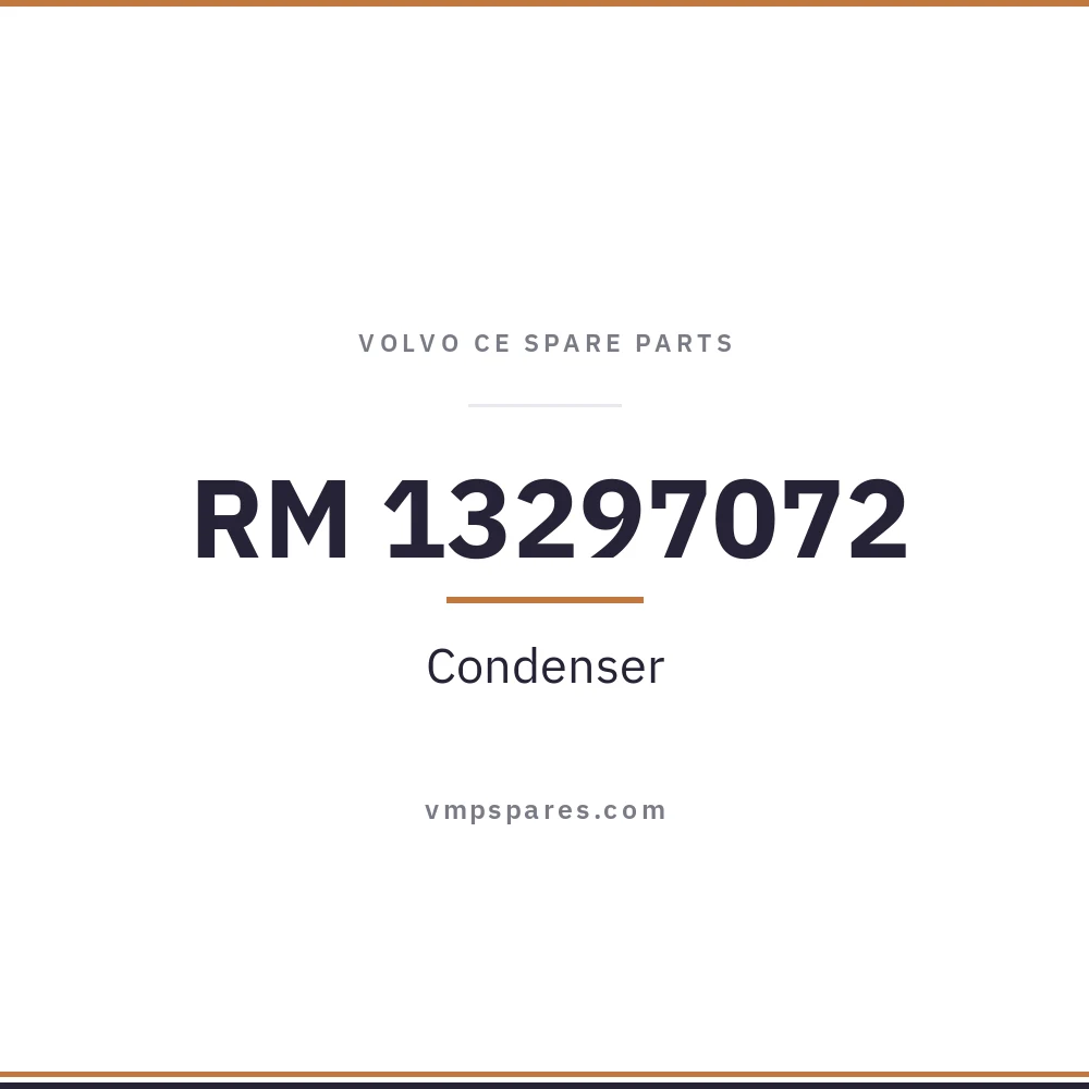 RM 13297072 – Condenser
