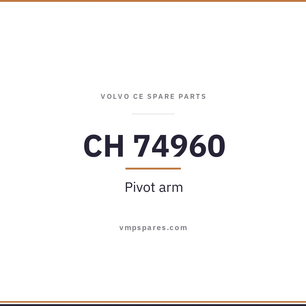 CH 74960 – Pivot arm