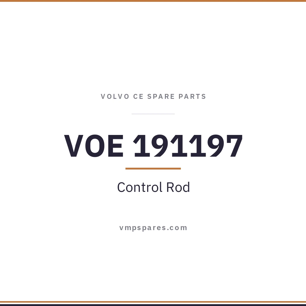VOE 191197 – Control Rod