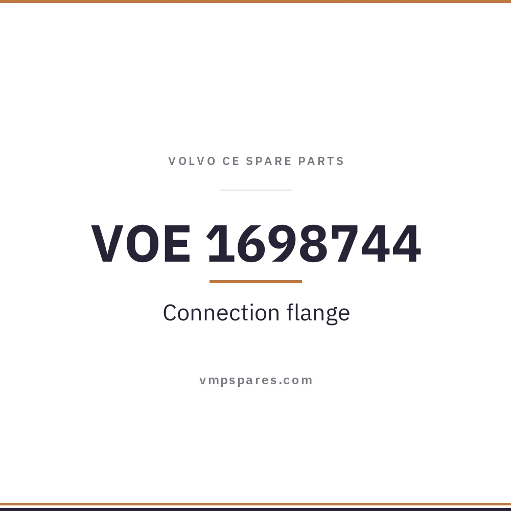 VOE 1698744 – Connection flange