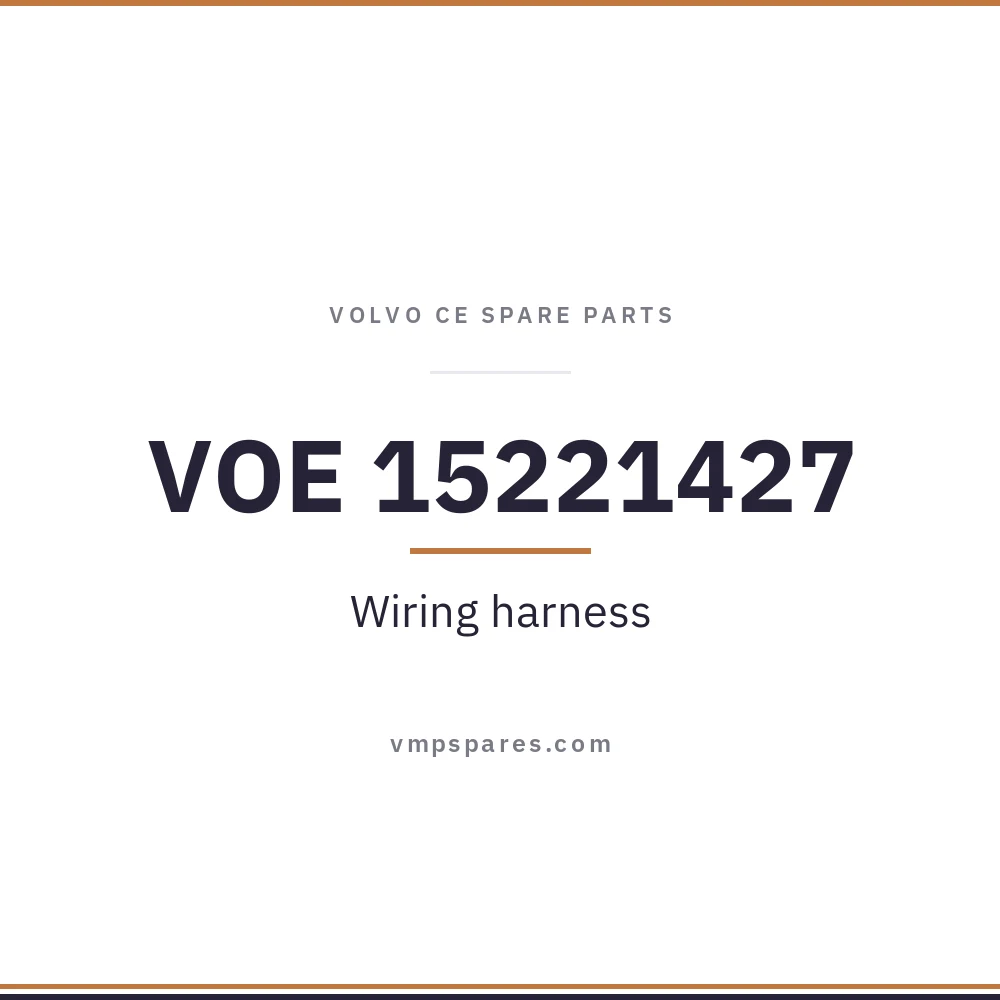 VOE 15221427 – Wiring harness