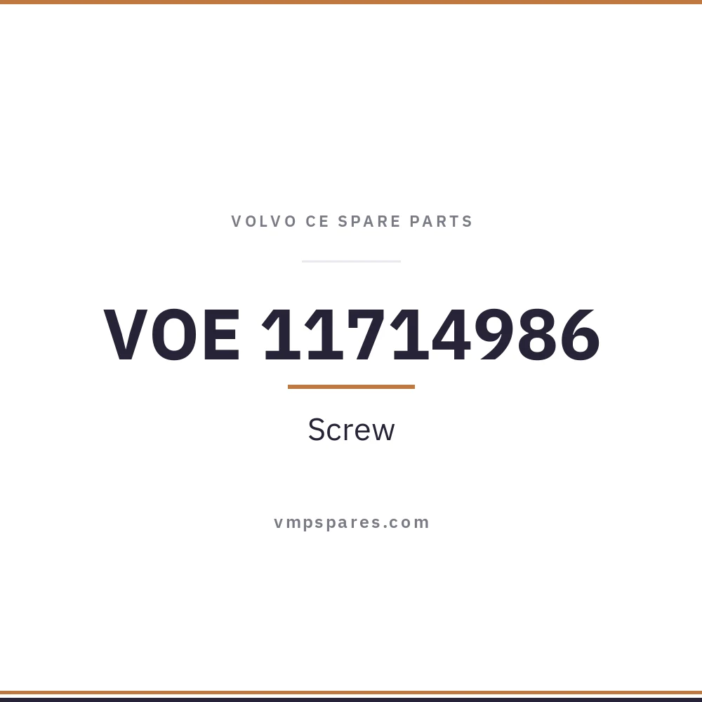 VOE 11714986 – Screw