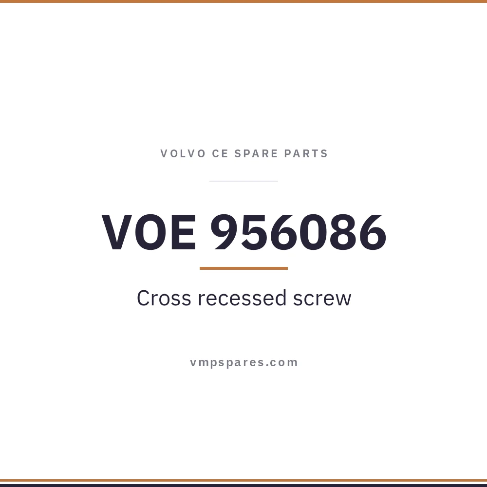 VOE 956086 – Cross recessed screw