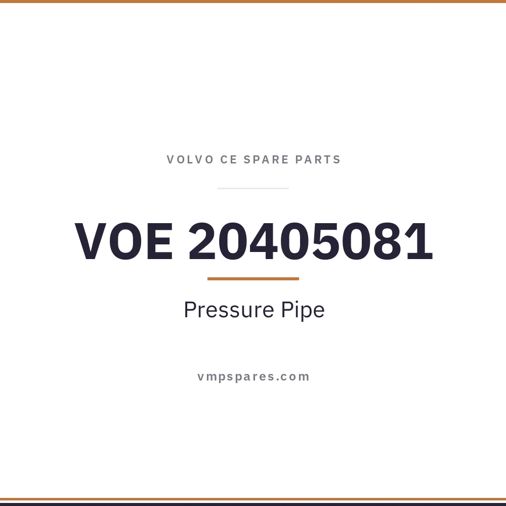 VOE 20405081 – Pressure Pipe