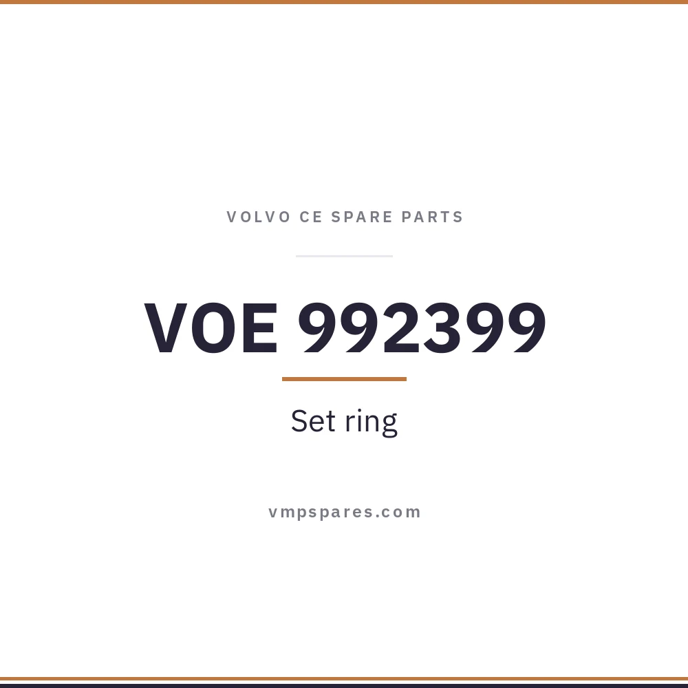 VOE 992399 – Set ring