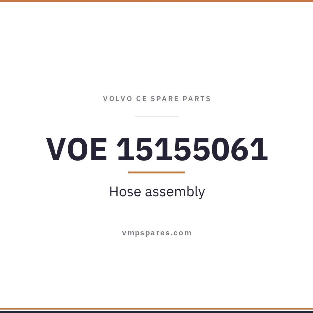 VOE 15155061 – Hose assembly
