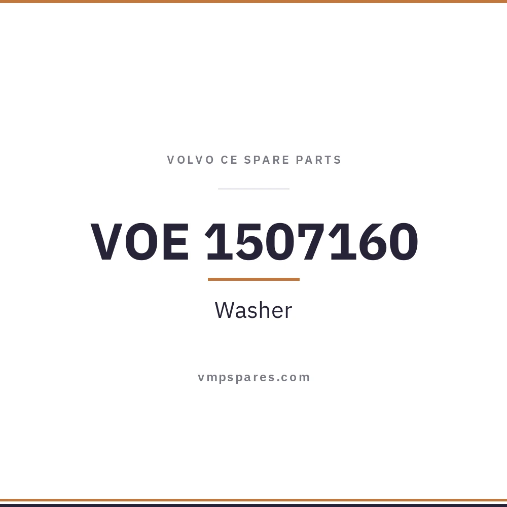 VOE 1507160 – Washer