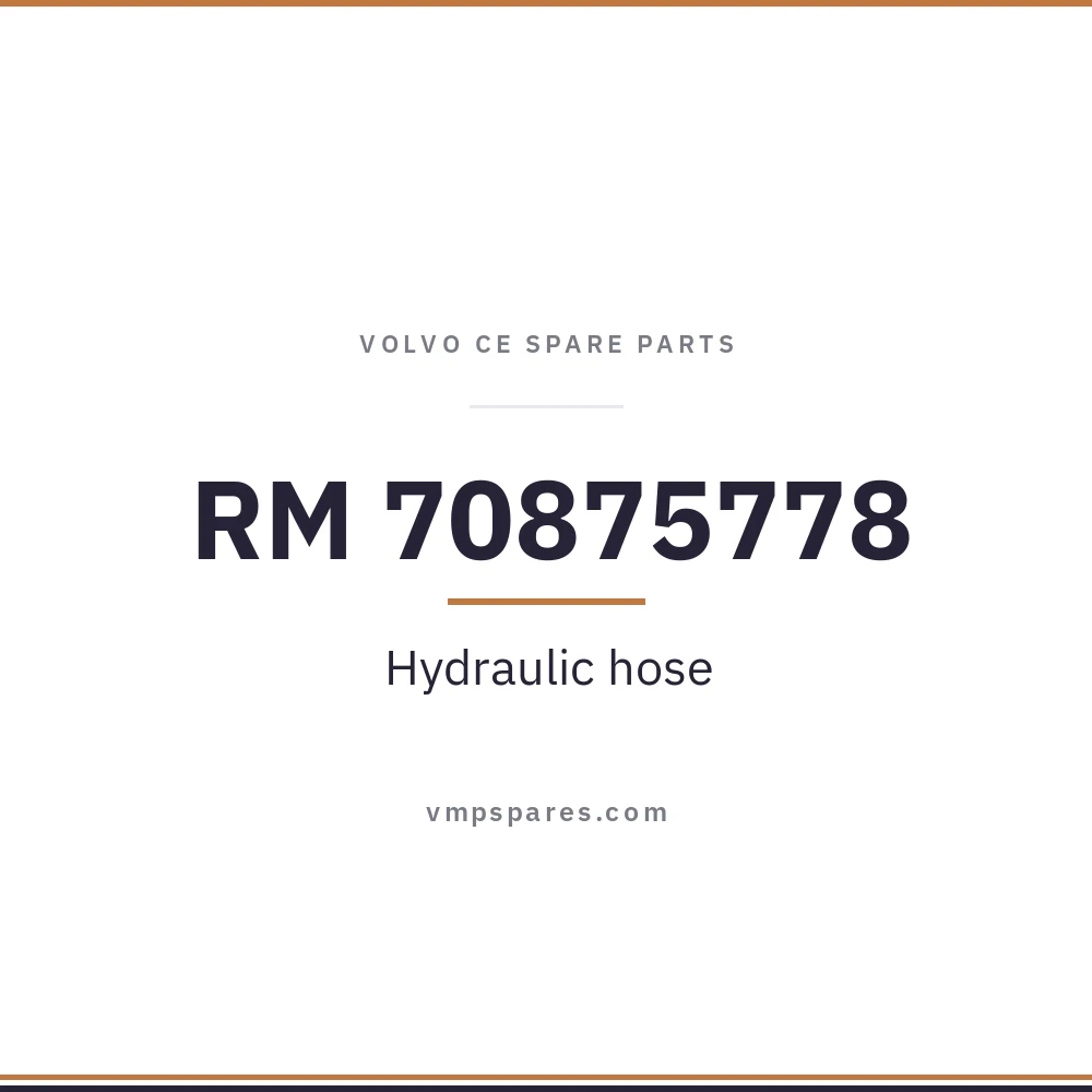 RM 70875778 – Hydraulic hose
