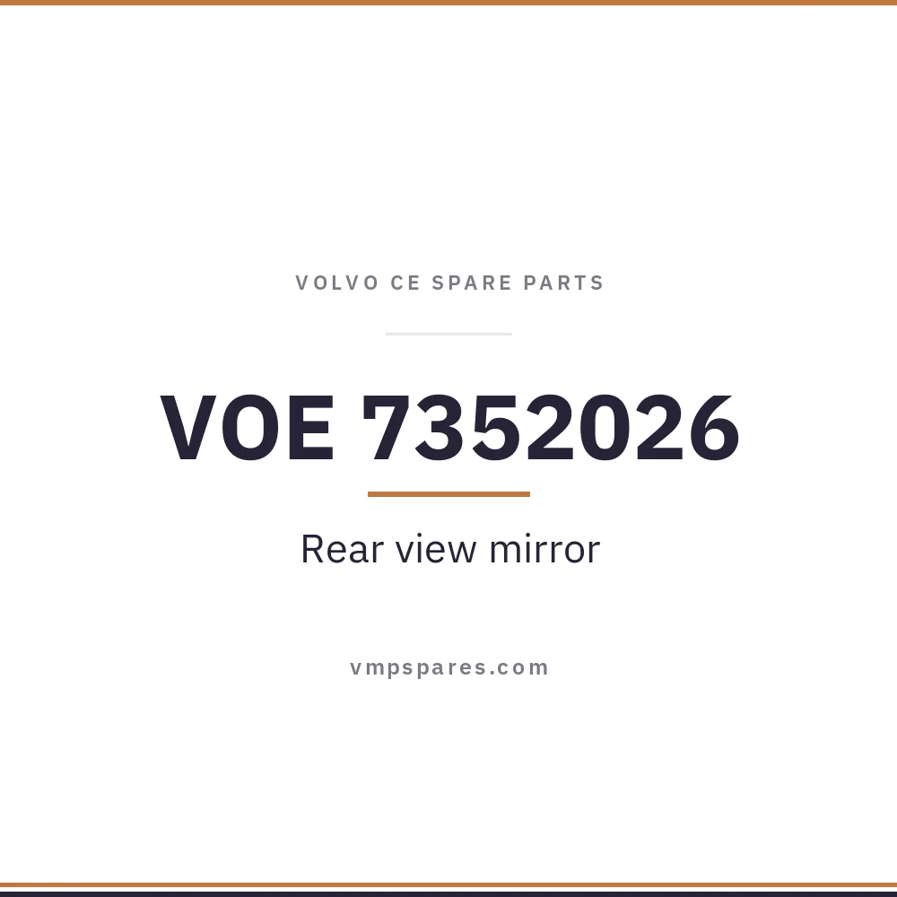 VOE 7352026 – Rear view mirror