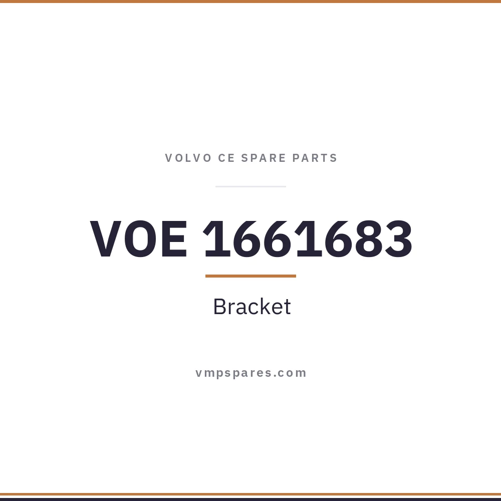 VOE 1661683 – Bracket