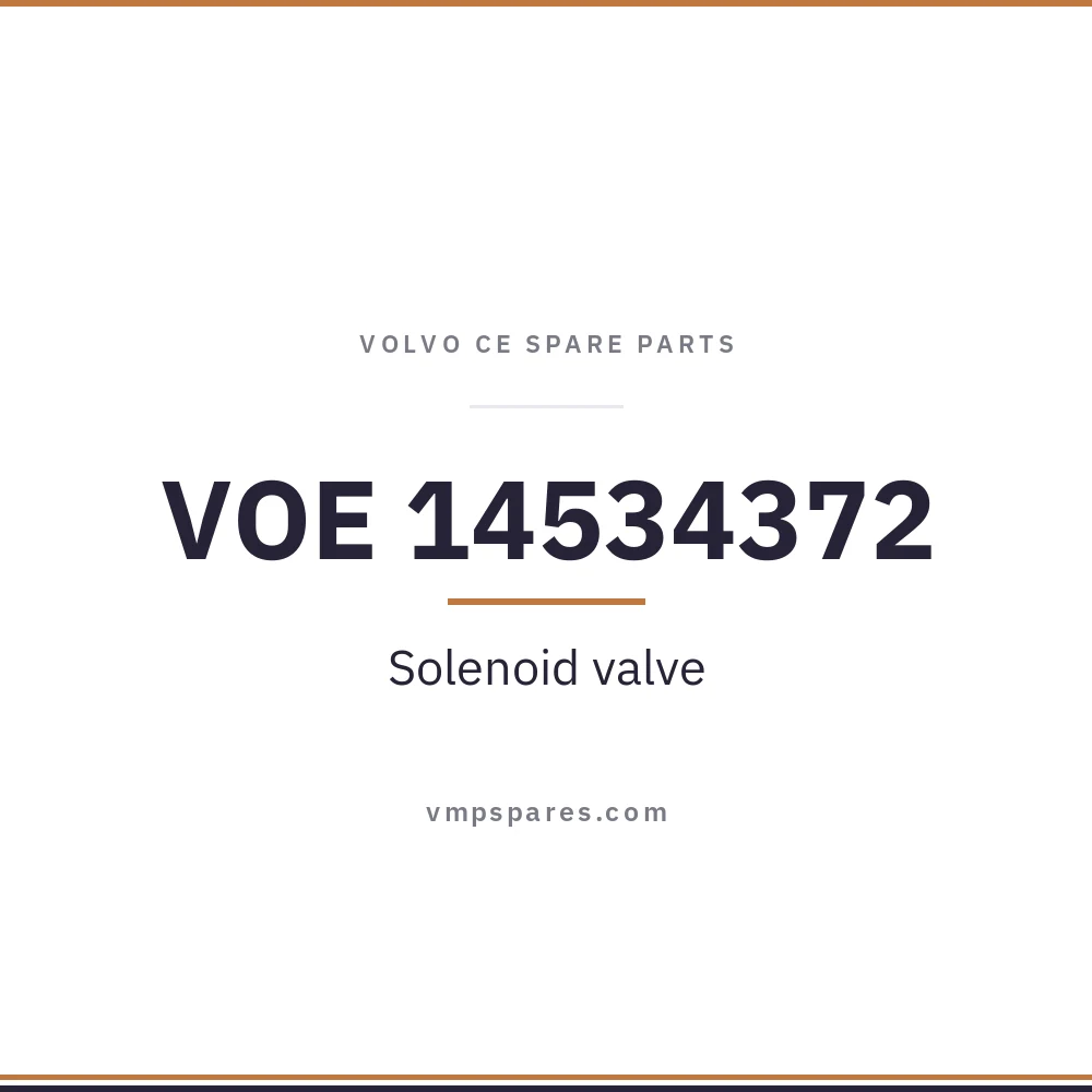 VOE 14534372 – Solenoid valve