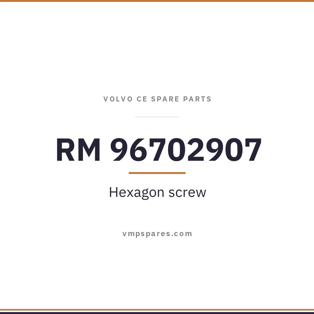 RM 96702907 – Hexagon screw