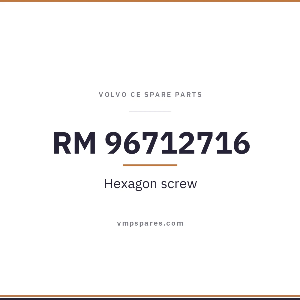 RM 96712716 – Hexagon screw