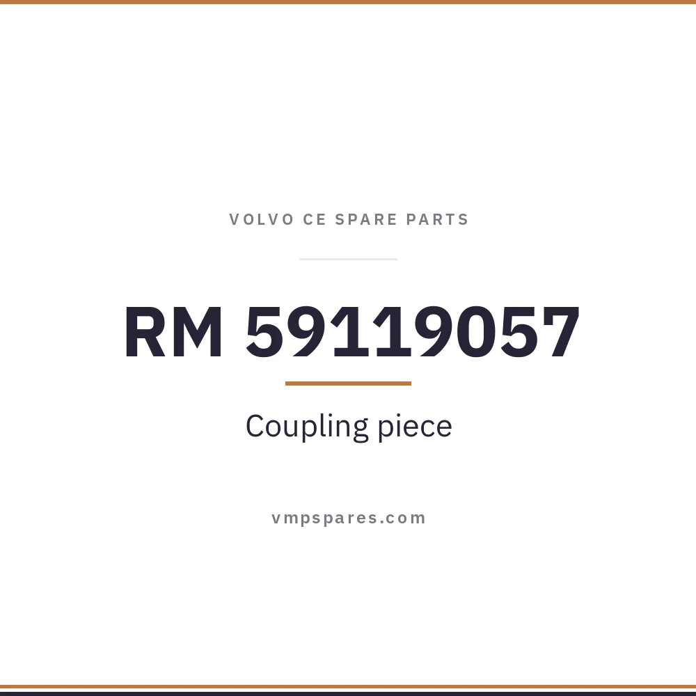 RM 59119057 – Coupling piece