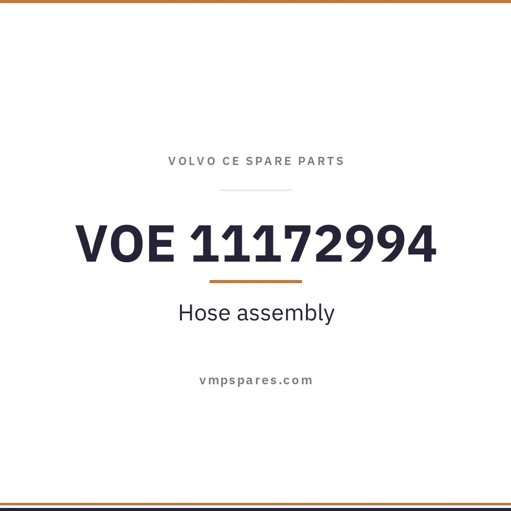 VOE 11172994 – Hose assembly