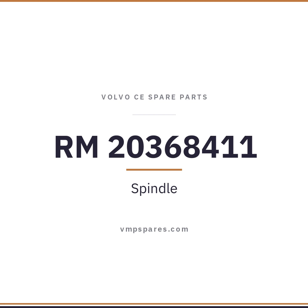 RM 20368411 – Spindle