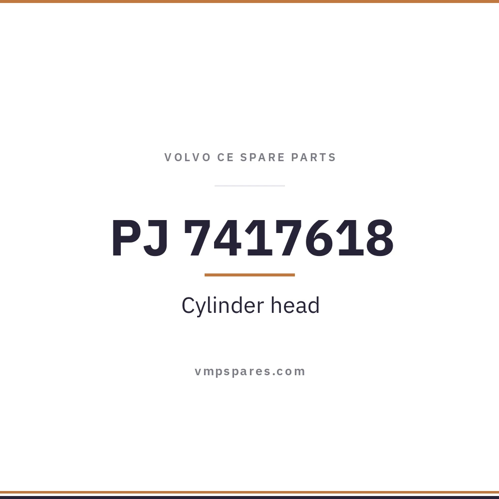 PJ 7417618 – Cylinder head