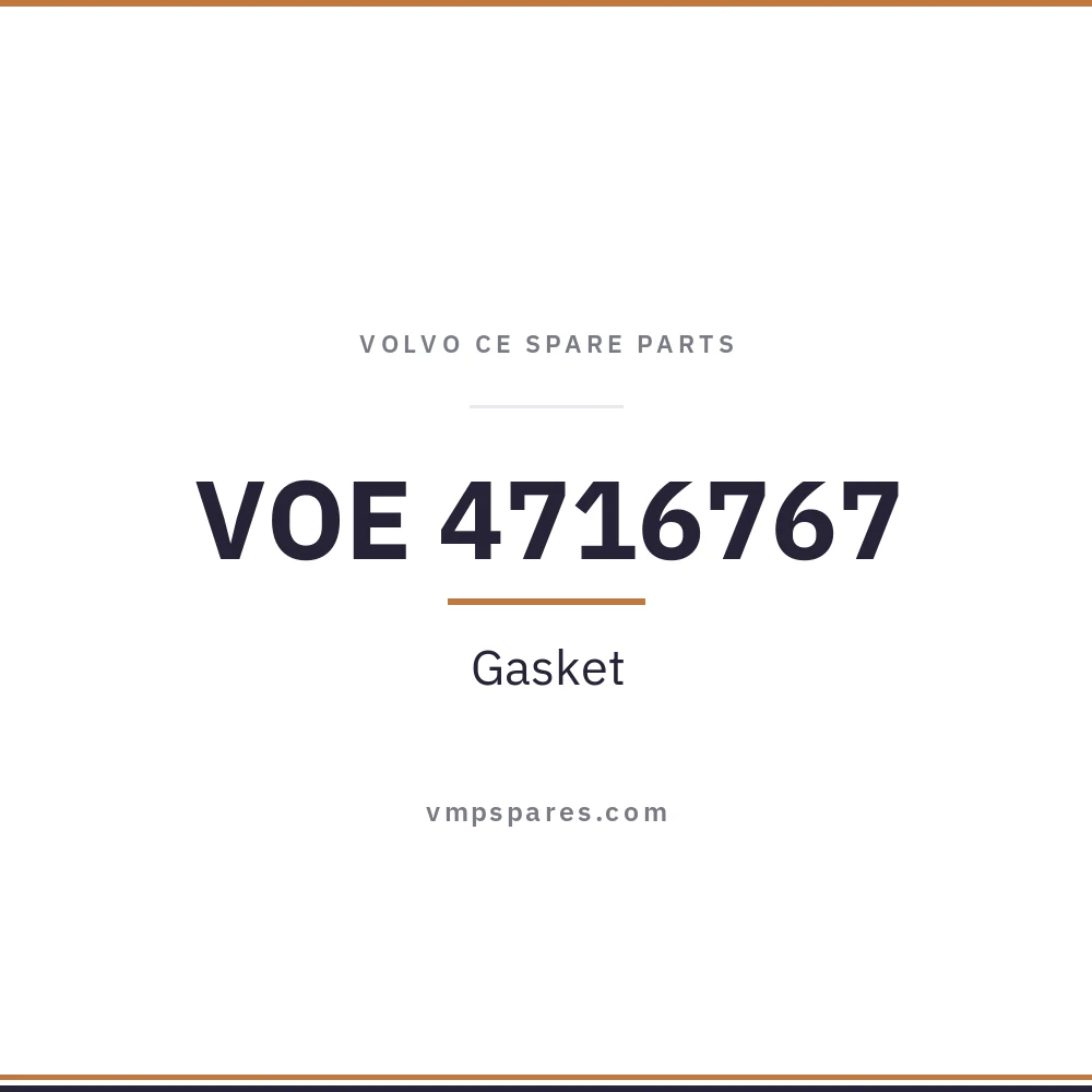 VOE 4716767 – Gasket