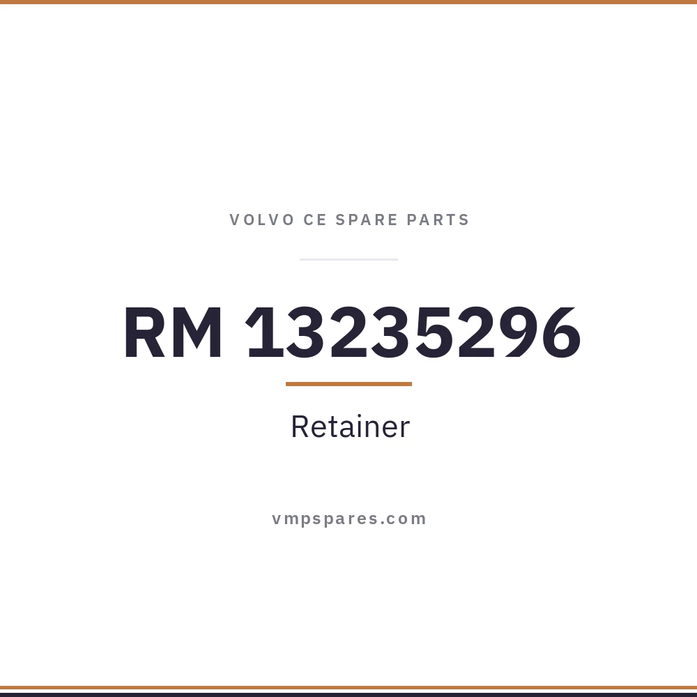 RM 13235296 – Retainer