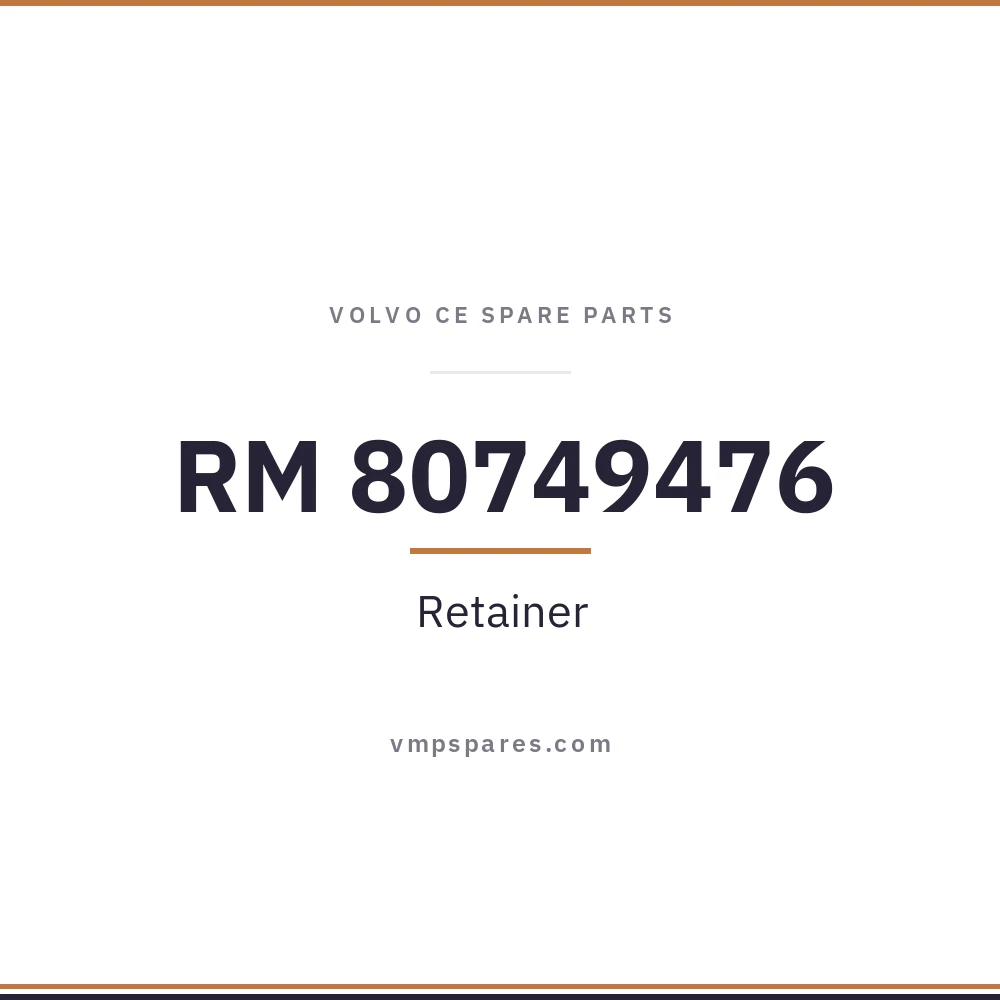 RM 80749476 – Retainer