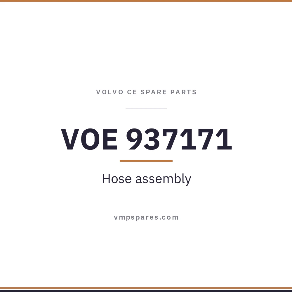 VOE 937171 – Hose assembly