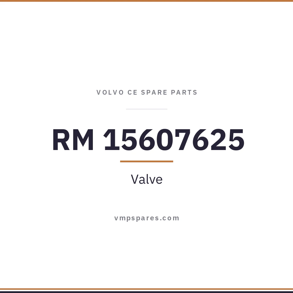 RM 15607625 – Valve