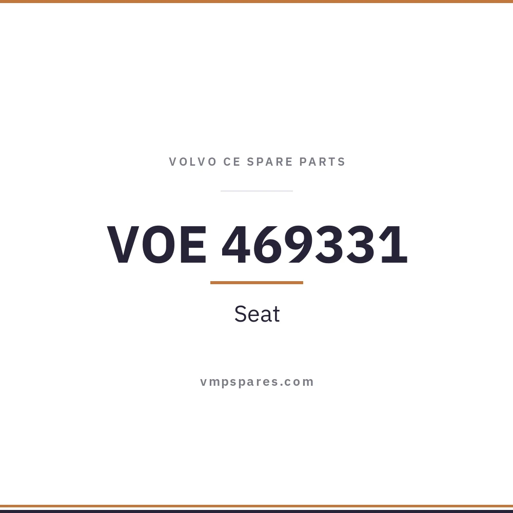 VOE 469331 – Seat