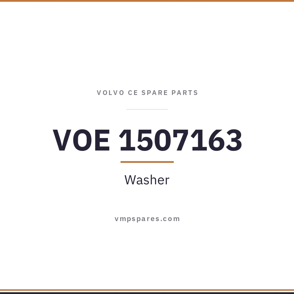 VOE 1507163 – Washer