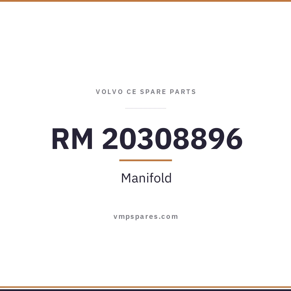 RM 20308896 – Manifold