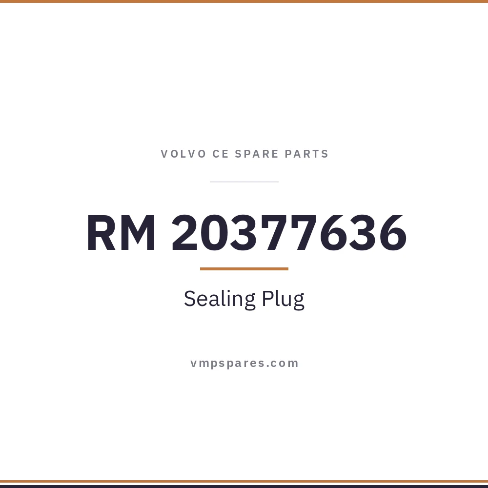 RM 20377636 – Sealing Plug