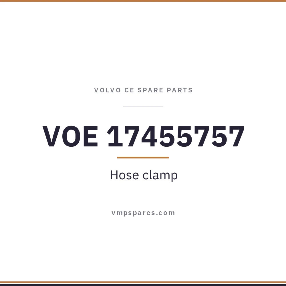 VOE 17455757 – Hose clamp