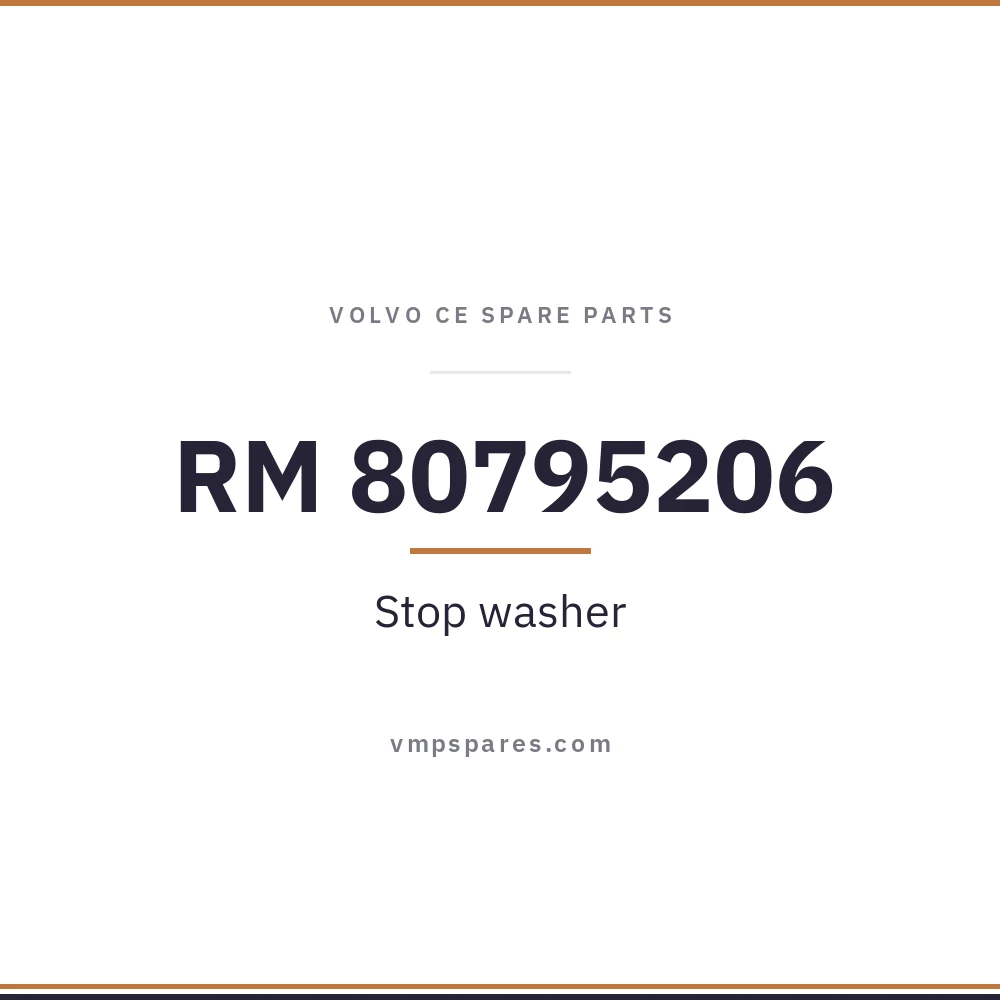 RM 80795206 – Stop washer