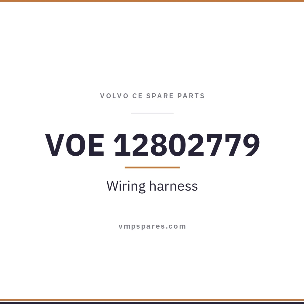 VOE 12802779 – Wiring harness