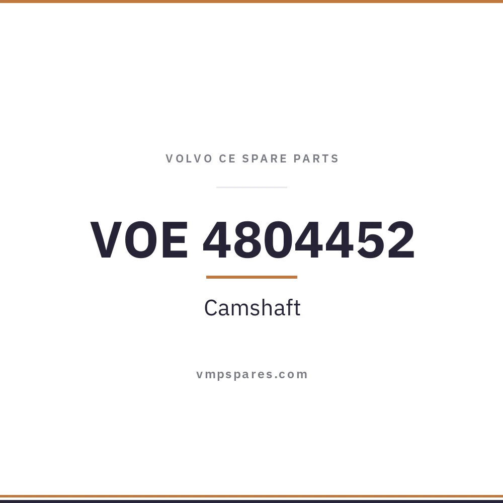 VOE 4804452 – Camshaft