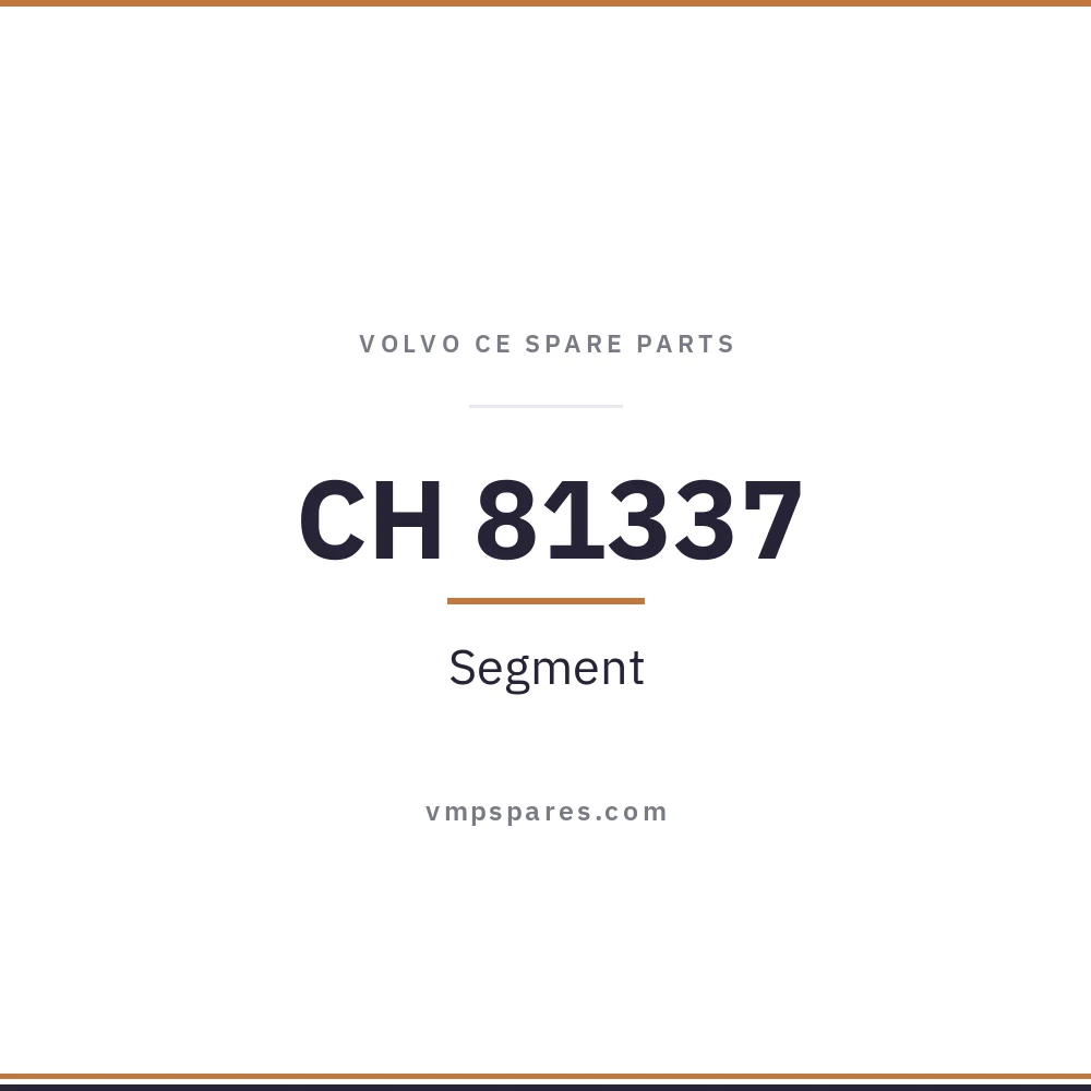 CH 81337 – Segment