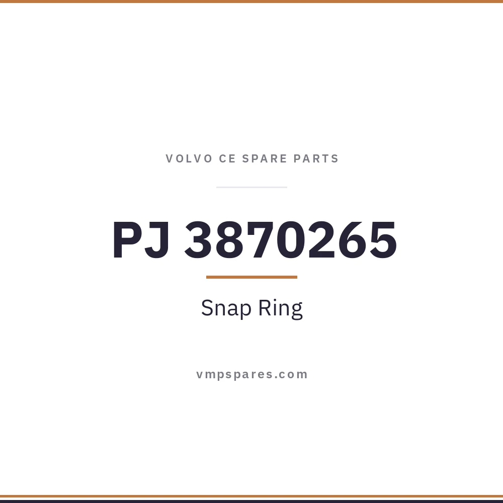 PJ 3870265 – Snap Ring