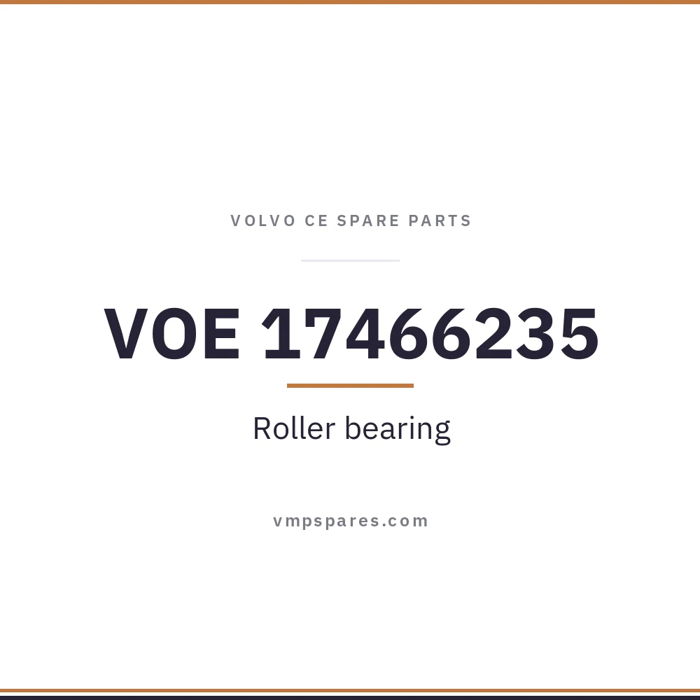 VOE 17466235 – Roller bearing