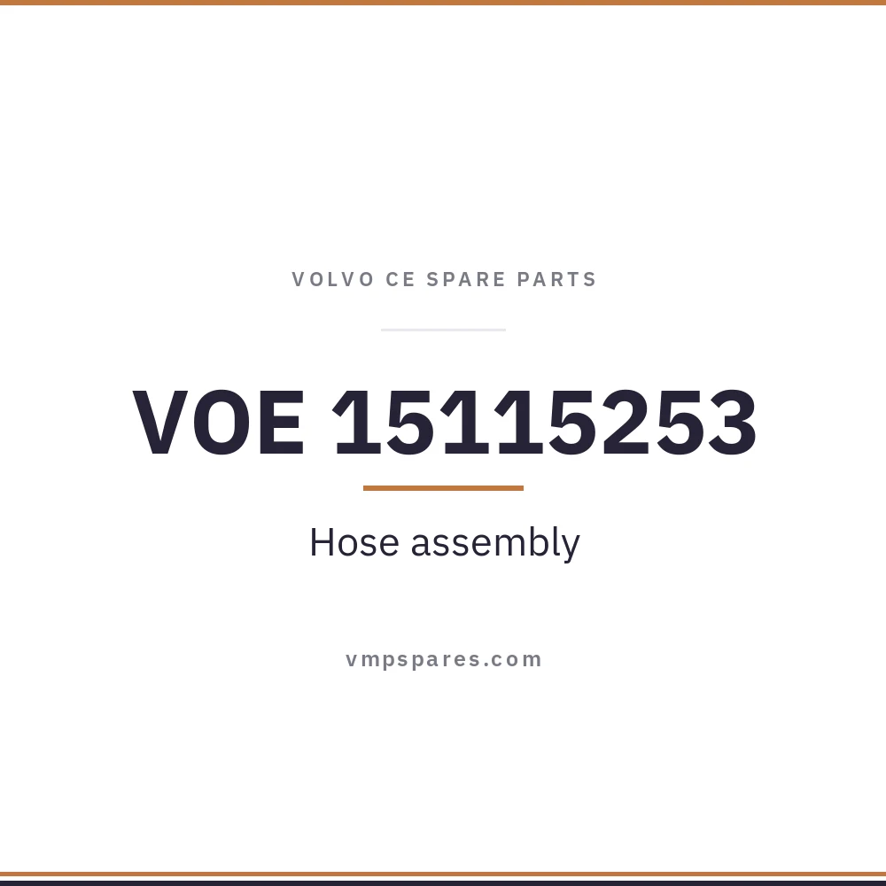VOE 15115253 – Hose assembly