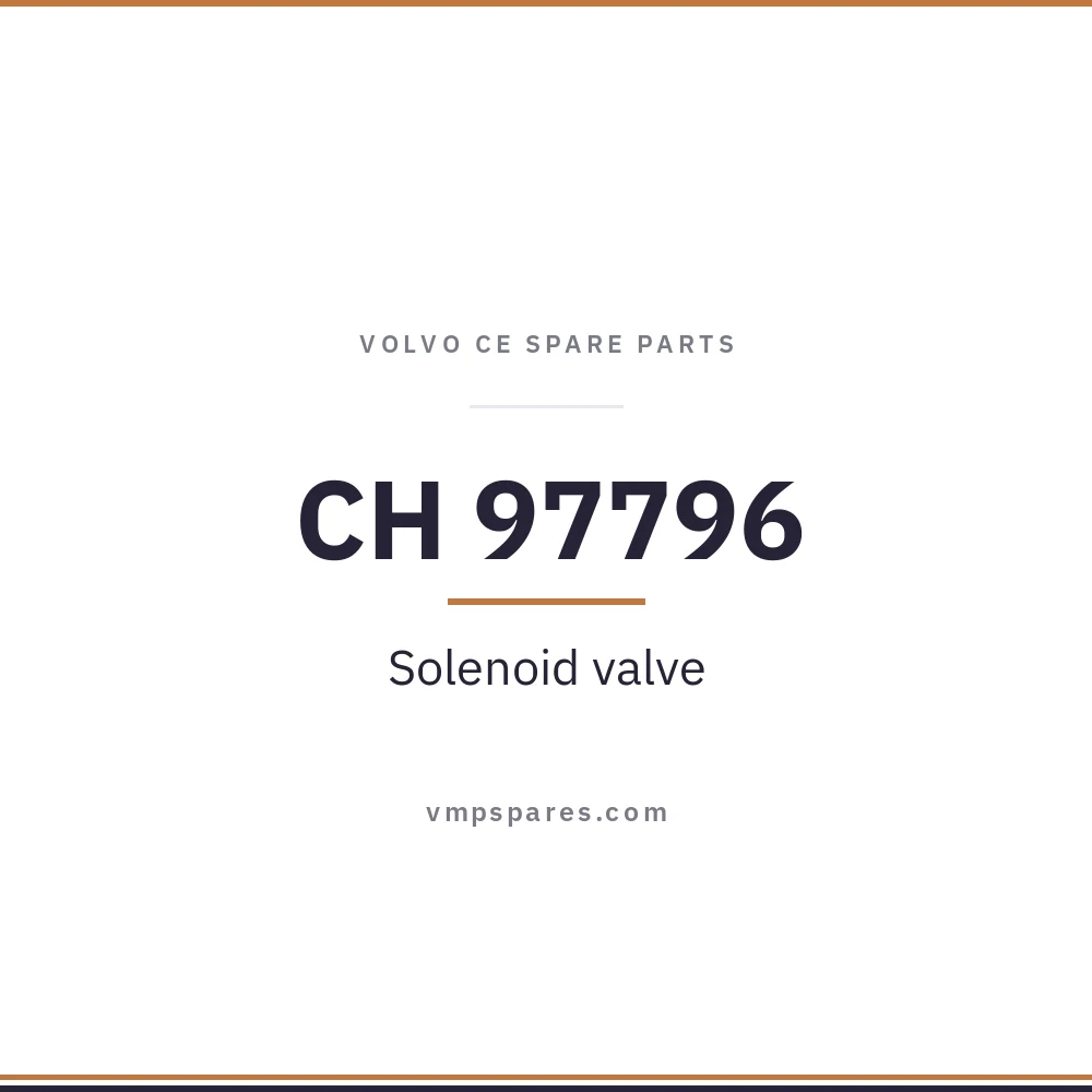 CH 97796 – Solenoid valve