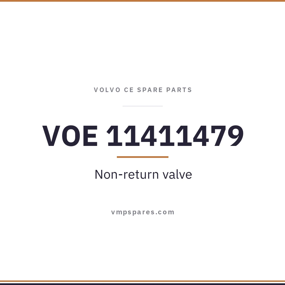 VOE 11411479 – Non-return valve