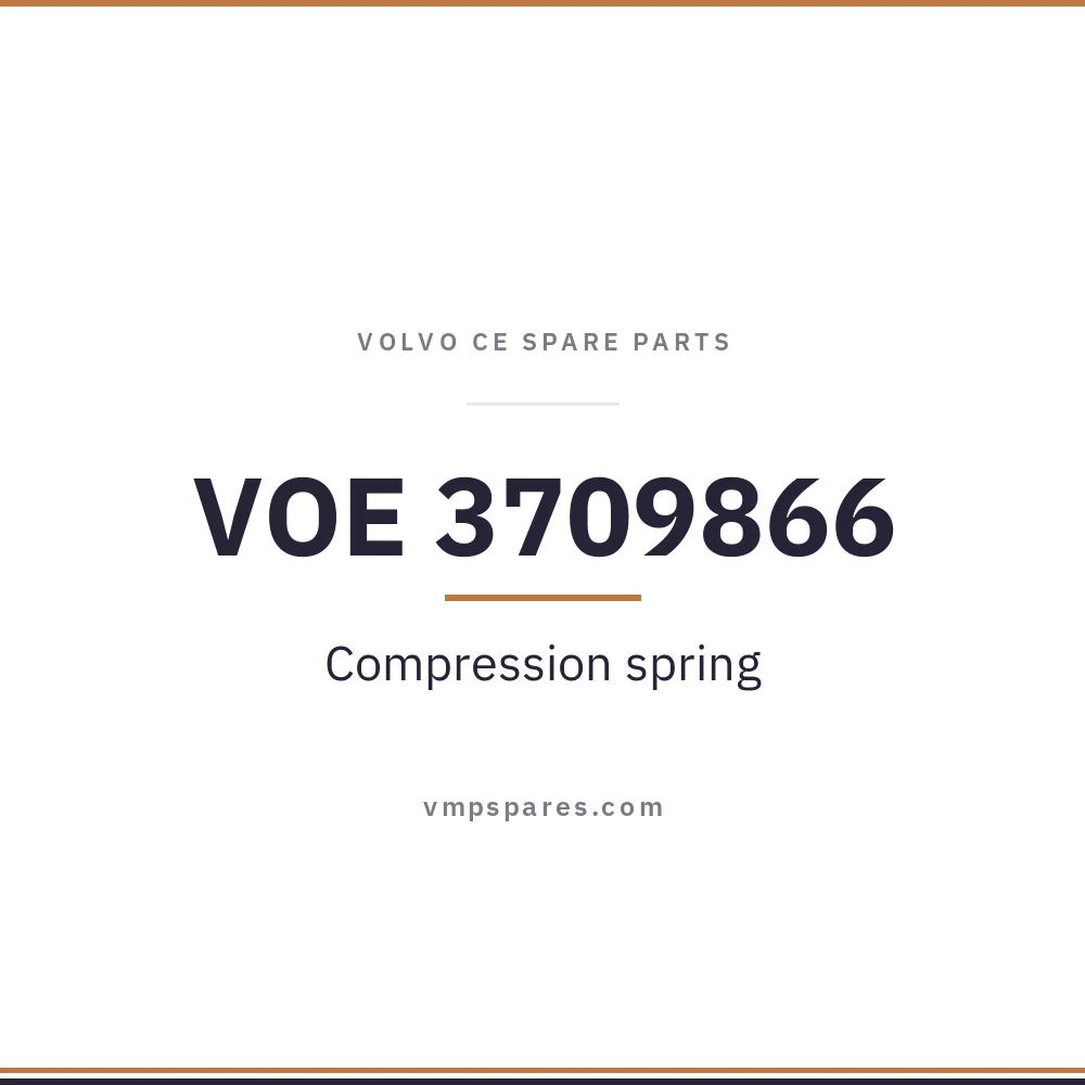 VOE 3709866 – Compression spring