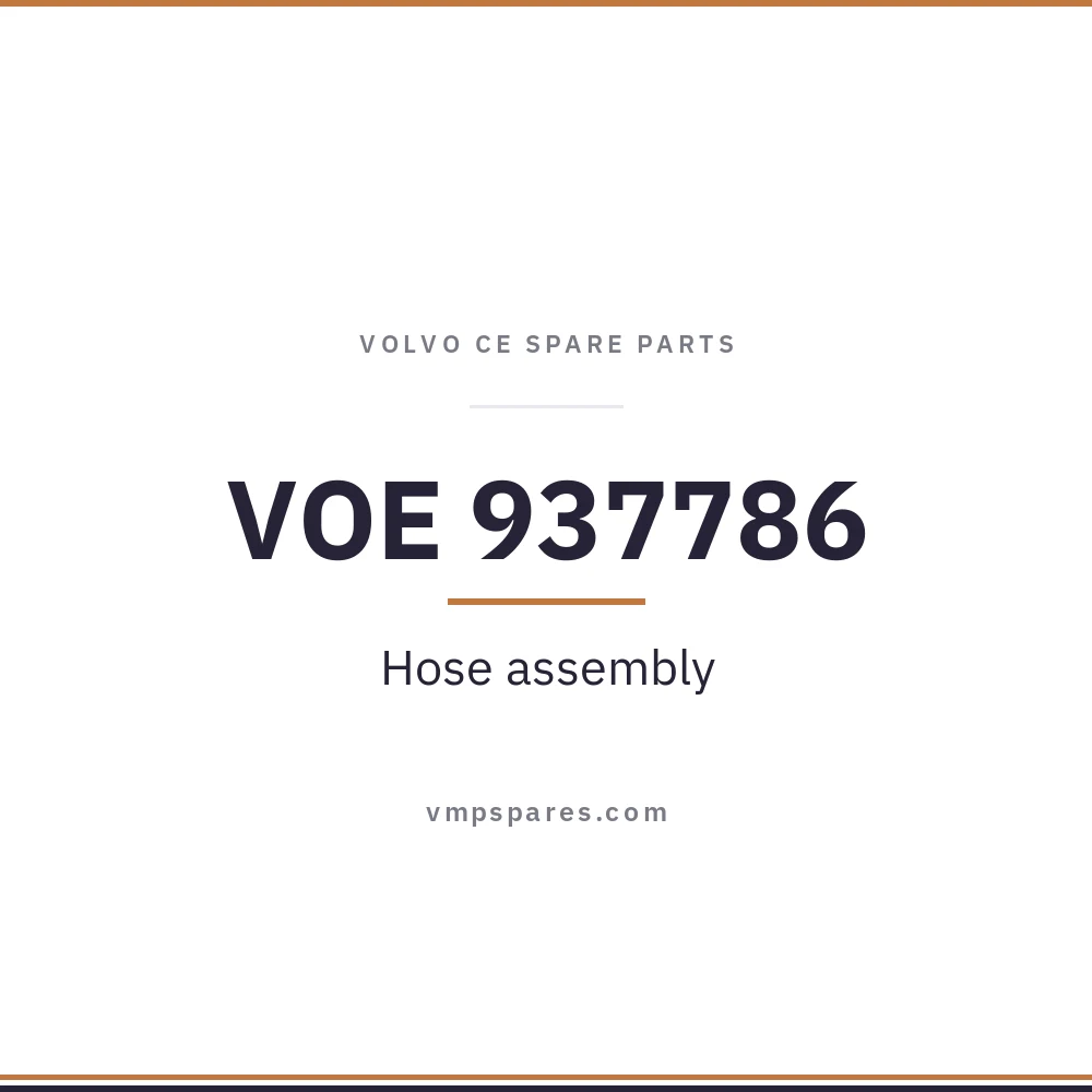 VOE 937786 – Hose assembly
