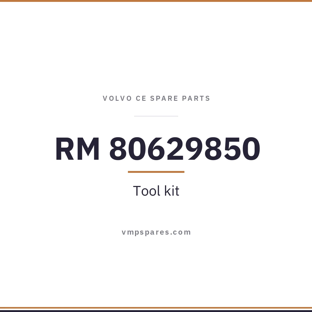 RM 80629850 – Tool kit