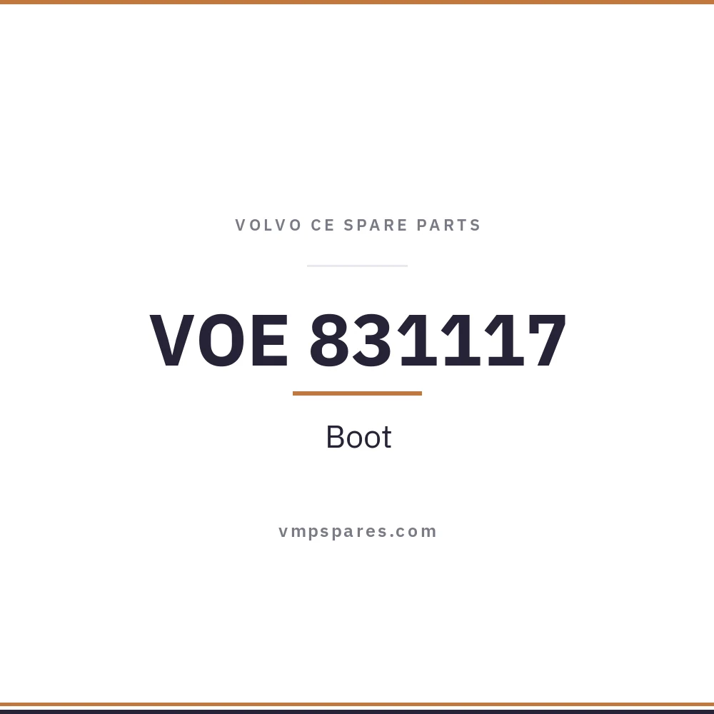 VOE 831117 – Boot