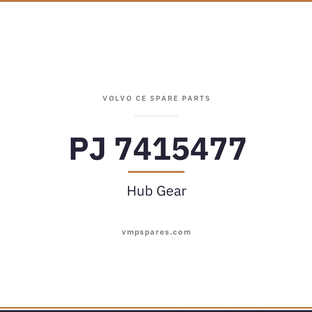PJ 7415477 – Hub Gear