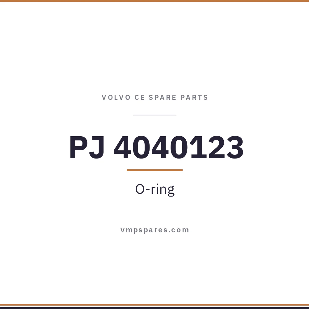 PJ 4040123 – O-ring