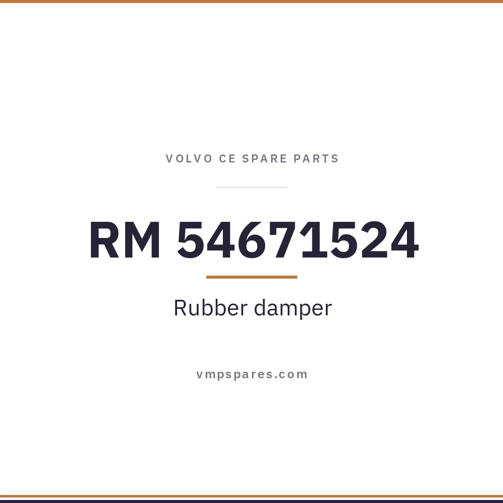RM 54671524 – Rubber damper