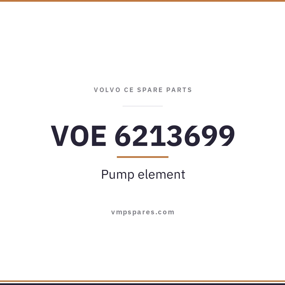VOE 6213699 – Pump element