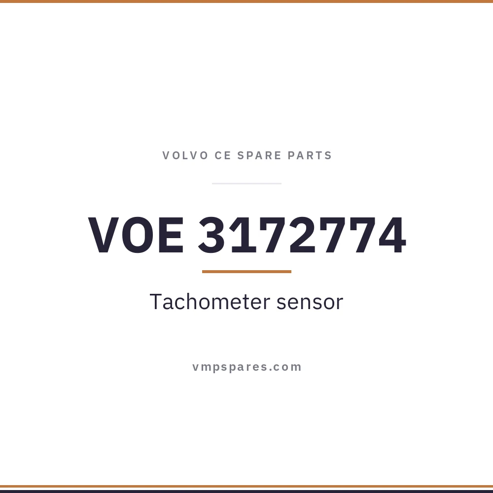 VOE 3172774 – Tachometer sensor